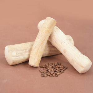 ของเล่นเคี้ยวสำหรับสุนัขทำจากไม้ธรรมชาติ ไม้กาแฟคุณภาพสูง ของเล่นแท่งไม้สำหรับสัตว์เลี้ยง ผลิตตามสั่ง - Product Image 1