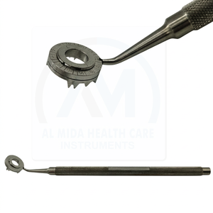 Instrumento Quirúrgico Oftálmico de Acero Inoxidable de Primera Calidad Al Mida Healthcare con Certificación CE Clase II, Marcador Ocular Manual para Astigmatismo - Product Image 3