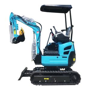 Miniexcavadoras Portátiles Pequeñas de 1 Tonelada, 2 Toneladas y 2.5 Toneladas con Remolque, Motor EPA Briggs Stratton Koop 192F Retro de 1.2 Toneladas, Venta al por Mayor en China - Product Image 1