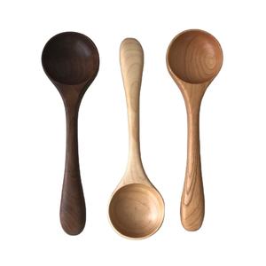Ensemble de couverts en bois de bambou écologique, poli miroir, cuillère à dîner pour la cuisine, pour cadeaux, meilleur artisanat Sheeri - Product Image 1