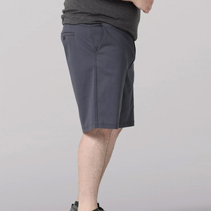 Shorts Bermuda Décontractés pour Hommes, Couleur Unie, Taille Mi-Haute, Fermeture à Cordon, 100% Coton, Tissu Tricoté Écologique, Poche Avant avec Logo - Product Image 3