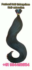 Extensiones de Cabello Humano Remy 100% Natural Negro Ondulado sin Procesar - Product Image 5