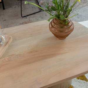 Mesa de centro de madera de mango Vandana Aston Zentrix - Product Image 4