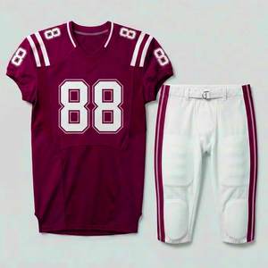 Uniforme de football américain au design moderne, vêtements de sport élégants, parfaits pour les équipes de football, les clubs et les séances d'entraînement - Product Image 6