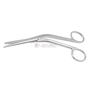 Tijeras COTTLE, Tijeras Angulares COTTLE para Rinoplastia, Cirugía ORL Nasal, Instrumentos Médicos Quirúrgicos de Acero Inoxidable - Product Image 1