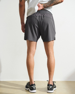 Shorts de course pour hommes, unis, décontractés, légers, séchage rapide, taille élastique, extensibles, entraînement, service OEM - Product Image 3