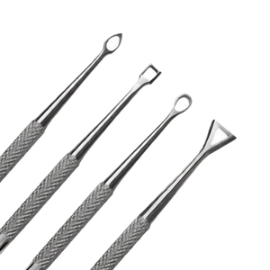 4 Piece Stainless Steel Hollow Tip Wax Carver <b>Set</b> <b>Clay</b> Sculpting Carving Tools Kit 7.5 Inch Manual Dental Instrument <b>Set</b> - Product Image 2