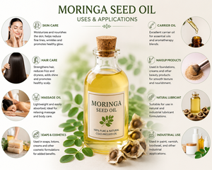 Moringa <b>Oil</b> 5 KG Pure & Natural with High Quality Manufacturer <b>Essential</b> <b>Oil</b> Bulk Supplier and Export from India at Bulk Price - Product Image 5