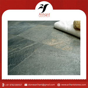 Modern Industrial Design Natural Ocean Green <b>Slate</b> Tiles Eco-Friendly Durable Cut-To-Size Outdoor/Indoor Use - Product Image 6