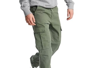 OEM Mens <b>Cargo</b> Pants Tapered Fit <b>Stretch</b> Cargos Urban Style Bulk Order Factory Direct Supply - Product Image 3