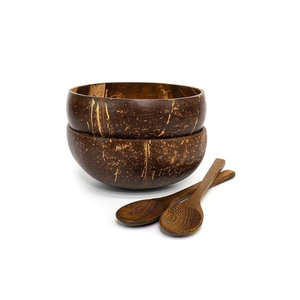 Tazón de Cáscara de Coco de Venta Rápida para Presentación de Aperitivos en Banquetes de Lujo y Cajas de Servicio para Fiestas de Estilo Rústico - Product Image 1