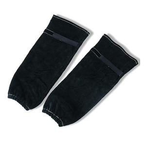 JNM SAFETY Mangas de soldadura de cuero de vaca para hombre y mujer, resistentes al calor y las llamas, ANSI/ISEA, nivel de corte 2, protección certificada CE - Product Image 1
