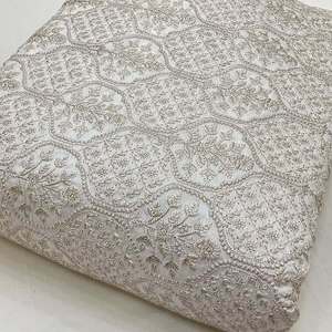 Tissu brodé malté, tissus textiles, tissu dentelle, tissu organza pour marques de mode, approvisionnement en vêtements, vente en gros, export en vrac, achat - Product Image 6