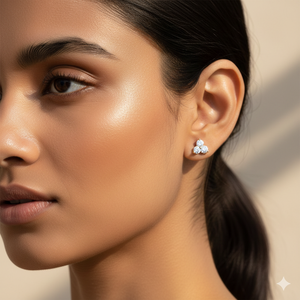 Pendientes de Oro de 10k con Diamantes Cultivados en Laboratorio, Corte Brillante Redondo, 0.50CTW, Certificados por IGI - Product Image 6