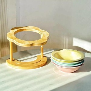 Cute Wooden Elevated Pet <b>Bowl</b> Stand for <b>Dogs</b> Indoor Use - Product Image 6