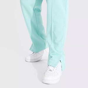 New Arrivals Plain Solid Color Base Layer Design Loose Fitted <b>Boot</b> Cut Style Men's Flare <b>Pants</b> & Trousers With Side Pockets - Product Image 6