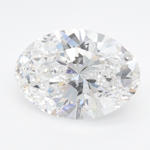 เพชรเพาะเลี้ยงในห้องปฏิบัติการรับรองโดย IGI รูปทรงแฟนซีโอวัล คัท CVD HPHT สี D น้ำหนัก 1 กะรัต สำหรับเครื่องประดับเพชรทองคำ - Product Image 1