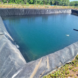 Géomembrane HDPE LDPE 0,5 mm 0,75 mm, revêtement imperméable, vente chaude, revêtement pour bassin de pêche, revêtement pour barrage, bâche pour bassin de pêche - Product Image 5