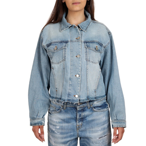 Chaquetas Vaqueras de Invierno para Mujer, de Alta Calidad, para Exteriores, Bordadas a Medida, Rellenas de Algodón, Reversibles, Servicio OEM, Fabricante - Product Image 3