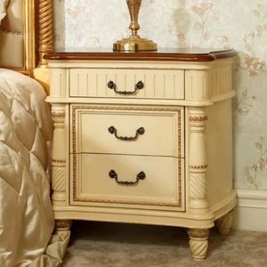 Elegante Cama Tapizada de Madera de Caoba Tradicional con Diseño Ecológico y Duradero, Juego de Dormitorio Completo - Product Image 4