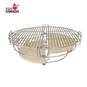 EGG KAMADO - Kit de herramientas para barbacoa con sistema de cocción <span class=keywords><strong>Divide</strong></span> & <span class=keywords><strong>Conquer</strong></span>, apto para parrillas de 18 a 26 pulgadas - Product Image 1