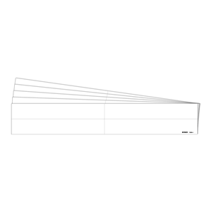 Marqueur de tuyau Brady Blank pour l'identification personnalisée des tuyaux industriels - Product Image 3