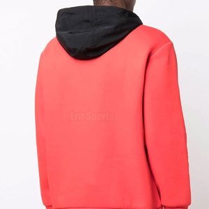 OEM Service Wholesale Best Design Men Quarter Zip Hoodies Winter Lightweight Solid Color High Quality Eco-Friendly Breathable - Product Image 3