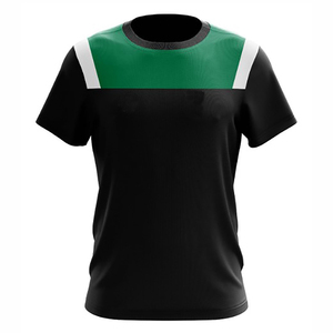 T-shirt pour homme avec ourlet incurvé, longueur allongée, style streetwear, en coton mélangé doux, fabrication sur mesure - Product Image 5