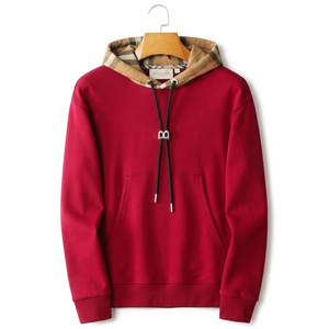 เสื้อฮู้ดดี้ผู้ชายพรีเมียมคุณภาพสูง แบบสั่งทำพิเศษ ผ้าฝ้าย 100% ทรงเข้ารูป หนานุ่ม เรียบง่าย - Product Image 1
