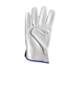 Gants de sécurité pour conducteur HOLY SIGNS INTERNATIONAL HSI-0018 certifiés EN420 en cuir, avec poignet élastique, durables, ignifuges et imperméables - Product Image 3