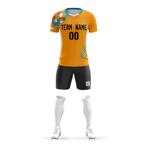 Ensemble de maillots de football personnalisés de haute qualité, maillots de football pour hommes, vente en gros, design par transfert thermique, uniformes de football pour jeunes - Product Image 6
