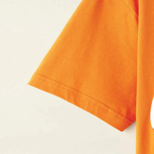 เสื้อยืดทรงใหญ่ แขนสั้น คอกลม ผ้าถักลายย้อมสีแบบแอซิดวอช สไตล์ลำลอง - Product Image 6