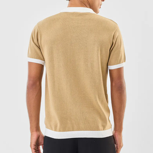Polo pour homme de haute qualité, design tendance, surdimensionné, nouvelle arrivée, manches courtes, coupe ajustée - Product Image 2