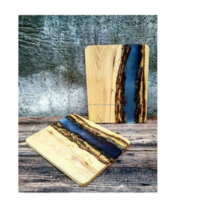 Planche à découper bois et résine, outil de service, cadeau pour le meilleur design et utilisation à la main 1 pièce - Product Image 6