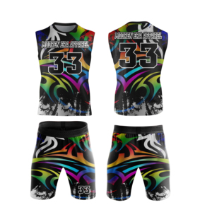 Uniformes de Fútbol 7 contra 7 Personalizados de Fábrica, Camisetas de Fútbol 7 contra 7, Chalecos de Compresión Juveniles para Fútbol 7V7 - Product Image 2