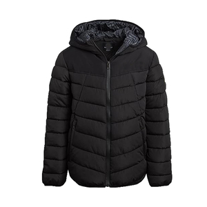 Blouson matelassé noir personnalisé de haute qualité pour homme – Collection Hiver - Product Image 4