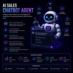 ตัวแทนขายซอฟต์แวร์ AI ระบบอัตโนมัติการขายซอฟต์แวร์อัจฉริยะ, การคัดกรองลูกค้า และกระบวนการสร้างความสัมพันธ์กับลูกค้าสำหรับทีมงานเทคโนโลยีระดับมืออาชีพ - Product Image 4
