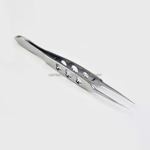 Gillies-Pinzas de tejido Dental, pinzas de aluminio de algodón y vendaje, pinzas de tejido, pico curvo dentado quirúrgico - Product Image 4