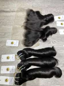 Lista al por mayor de cabello humano Remy vietnamita de calidad superior hinchable Grado de cabello para personas - Product Image 5