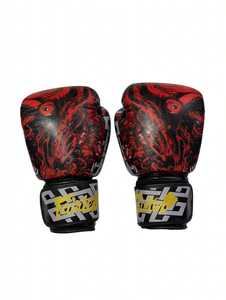 สินค้ามาใหม่ ล่าสุด ถุงมือชกมวย Fairtex สีม่วงแดง หนังแท้ น้ำหนักเบา กันน้ำ แบบผูกเชือก สำหรับฝึกซ้อมและต่อยมวยไทย - Product Image 1