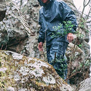 Trajes de lluvia personalizados para hombre, impermeables, resistentes, conjunto de chaqueta y pantalón para trabajo industrial, pesca, camping y senderismo. - Product Image 6
