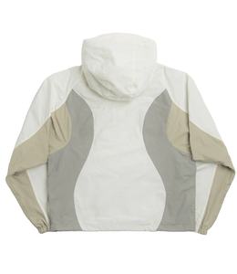 Veste coupe-vent imperméable à capuche pour homme, légère, 100% nylon, demi-zip, sur mesure - Product Image 2