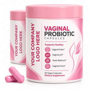Capsules Probiotiques Intimes pour Femmes pour la Santé Vaginale Adulte, Complément Alimentaire Végétalien, Non Destiné aux Femmes Enceintes, Vente en Gros - Product Image 1