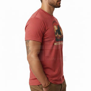 <b>Mens</b> <b>Western</b> Graphic T-<b>Shirt</b> Trendy Cotton Top For Casual Streetwear Gym And Everyday Style <b>Mens</b> <b>Western</b> T-<b>Shirts</b> - Product Image 5