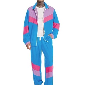 Hot Selling Mens Oversized Jacket Polyester Windbreaker Set Spring Sports Running Jogging 2pcs Sets Tracksuits <b>Boys</b> Breathable - Product Image 6