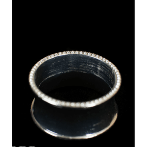 Luxury Silver Beaded Edge Napkin Ring Metal Holder Elegant Table Decor for <b>Wedding</b> Banquet Home Dining Decoration <b>Tissue</b> Rings - Product Image 3