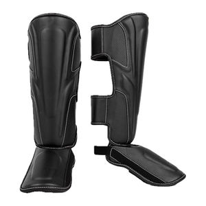 Precio al por mayor Muay Thai Kick Boxing MMA Boxeo Espinilleras Protectores de pie y pierna OEM - Product Image 6