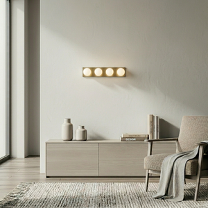3-<b>Light</b> LED E26 Bathroom <b>Wall</b> Lamp Milky Glass Nickel Finish <b>Wall</b> Mounted Vanity Lighting Dimmable Modern - Product Image 5