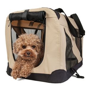 Trasportino per Animali Domestici Vista 360 con Funzione Pieghevole e Cerniera per Trasportare il Tuo Amico Peloso - Product Image 1