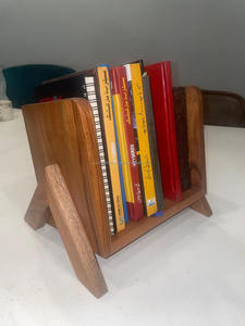 Custom Wooden Book <b>Stand</b> for Reading, Adjustable Desktop Display Rack Holder for Cookbooks <b>Music</b> Scores Magazine - Product Image 3
